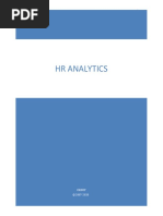 HR Analytics: CHRMP © 2007-2020