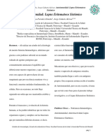 Autoinmunidad-Lupus Eritematoso Sistémico PDF