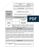 Syllabus Fundamentos Logisticos