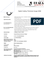 Digital Coating Thickness Gauge PDF