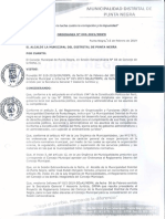 Ordenanza N° 003-2019-MDPN