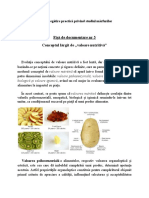 Fisa de Documentare NR 5 Conceptul Largit de Valoare Nutritiva