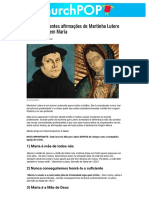 5 Surpreendentes Afirmações de Martinho Lutero Sobre A Virgem Maria - ChurchPOP Português