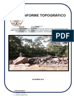 Informe Topografico Sivia