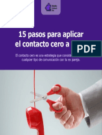 15 Pasos para Aplicar El Contacto Cero A Tu Ex