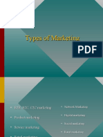 8a. Types of Marketing