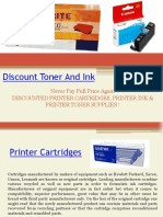 Discount Toner and Ink PDF