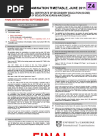 Download Pakistan Exams Cie Final Timetable May Jun 2011 Zone4 by Asad Mehmood SN47771853 doc pdf