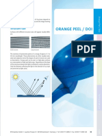 Orange Peel Appearance Analyzed