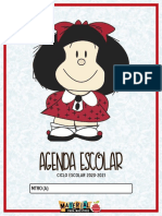 Agenda de Mafalda 2020 - 2021