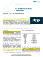 Ultra-Wideband 8-Port MIMO Antenna Array