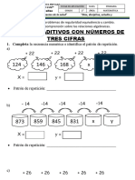 Ficha Secuencia Numerica de Tres Cifras