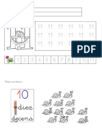 Números y Trazos 11 Al 20