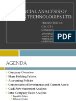 Financial Analysis of Infosys Technologies LTD.: Presented By: Group 1