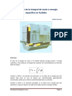 Integral de Joule o Energía Específica en Fusibles. Andres Granero PDF