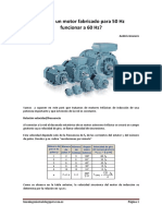 Motores 50 HZ A 60 Hz. Andres Granero PDF