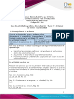 Guía de Actividades y Rúbrica de Evaluación - Paso 2 - Actividad de Límites y Continuidad PDF