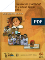 Modelo de Prevencion y Atencion Del Matrato y Abuso Sexual A Niños y Niñas PDF