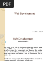 Web Development: Benedicto B. Balilo JR