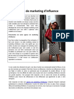 Agence de Marketing D Influence PDF PDF