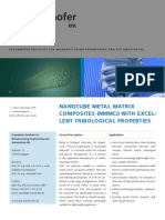Nanotube Metal Matrix Composites (NMMC) With Excel-Lent Tribological Properties
