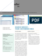 Search Service - Your Customised Idea: Fraunhofer-Institute For Manufacturing Engineering and Automation Ipa