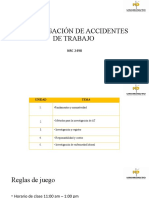 Investigación de Accidentes - NRC 2498