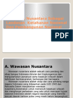 Wawasan Nusantara Dan Ketahanan Nasional Dan Pembangunan