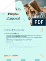 University Project Proposal by Slidesgo