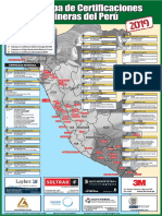 [Afiche] Mapa de Cerificaciones Mineras 2019