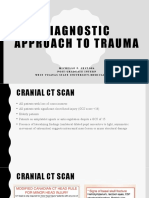 Diagnostic Approach To Trauma