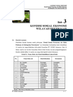 Sosek 3 - Kondisi Sosial Ekonomi