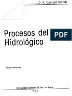 Procesos Del Ciclo Hidrológico, Campos Aranda