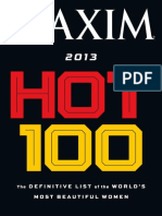 MAXIM Magazine Special HOT 100