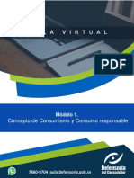 Concepto de Consumismo y Consumo Responsable