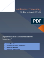 06 Quantitative Forecasting