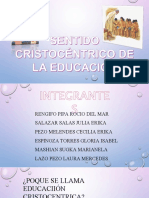 Educación Cristocentrica