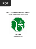 Civil Law - Animo Notes PDF