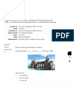 Tarea 1 - Evaluación de Conocimientos Previos - Cuestionario de Evaluación PDF