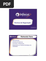 Técnicas de Negociação