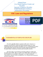 CSC Rules and Penalties PDF
