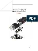 Manual de Microscópio 500X, 1000X