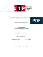 Variables para Elaborar Un Presupuesto