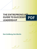 Entrepreneur Guide To Leadership