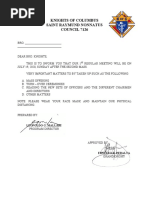 Conformed Signature Acknowledgment | PDF