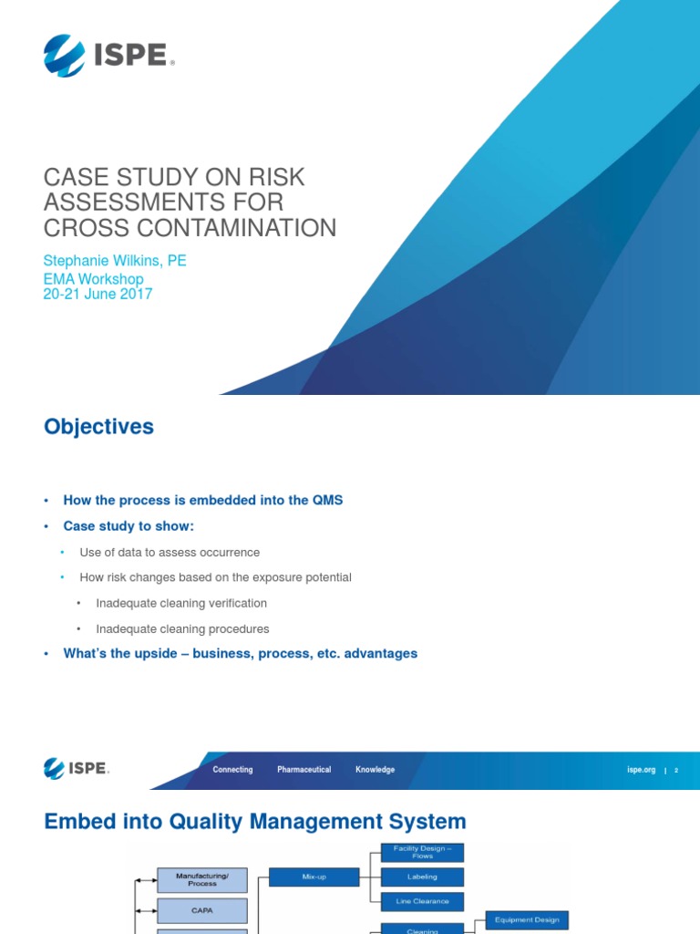 Cross Contamination Risk Assessment Case Study | PDF | Risk ...