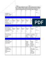 (Template) Assignment Menu