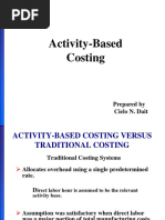 Activty Based Costing