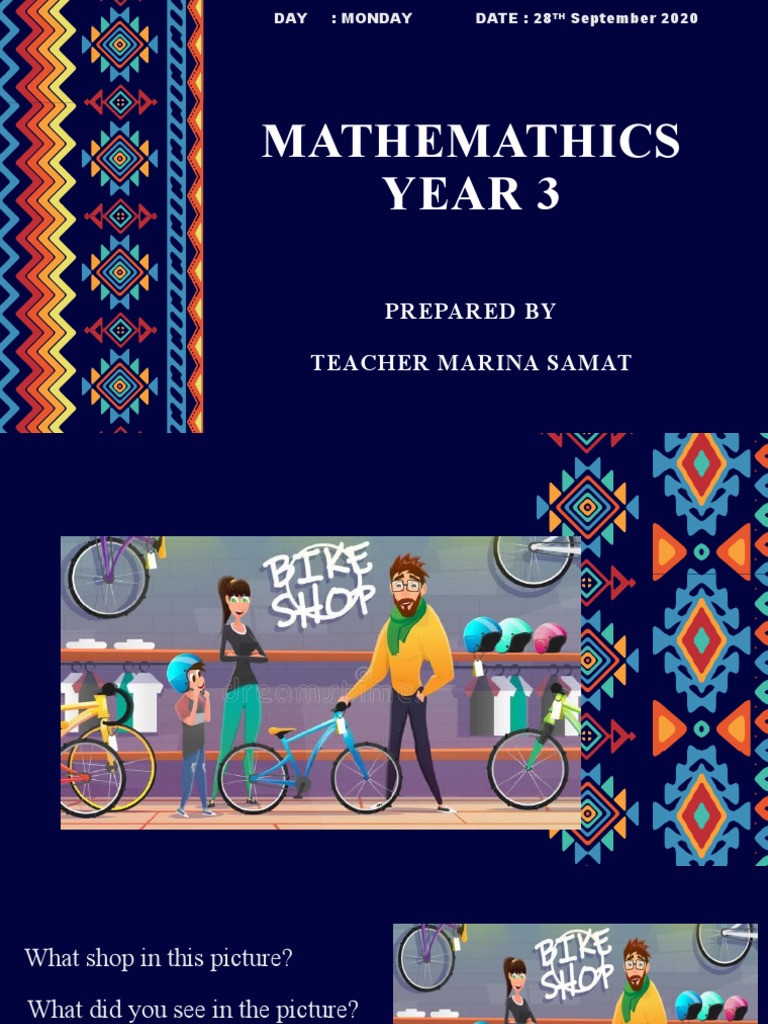 Mathematics Y3 Part 1 | PDF | Receipt | Marketing