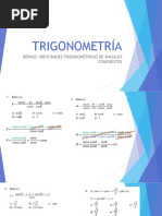 Trigonometría - Repaso - Identidades Trigonométricas de Ángulos Compuestos